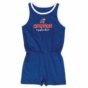 NCAA Kansas Jayhawks Toddler Girls' Jumper - 1 of 3