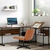 BestMassage Criss Cross Chiar Armless Adjustable Swivel Padded Home Office Desk Chair Wide Seat Computer Task for Home Office - 3 of 4