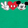 Boys' - Disney - Peace Love Mickey Short Sleeve Graphic T-Shirt - 2 of 4