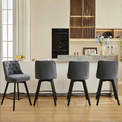 Modern Velvet Accent Chair, Soft Upholstered Armless Living Room Chair with Wooden Legs, Comfy for Living Room, Makeup, Office, Bedroom