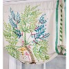 RLF Home 3" Rod Pocket High Quality Fabric Felicity Stationary Balloon Valance for Windows 50" x 23" Multi - 3 of 4