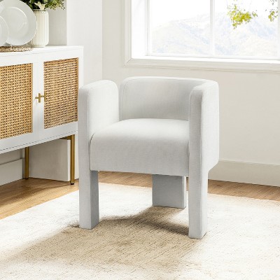 Elias Modern Dining Chair with Three-legged Design for Dining Rooms, Offices, Living Rooms, and Bedrooms | ARTFUL LIVING DESIGN