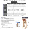 Truform 20-30 mmHg Compression Stockings for Men and Women, Knee High Length, Closed Toe - 2 of 4