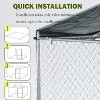 Dog House, Large Dog Crate with Locks, Heavy Duty Dog Cage, Dog Enclosure for Large Pets - 4 of 4