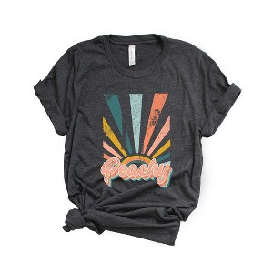 Simply Sage Market Women's Retro Peachy Short Sleeve Graphic Tee - 1 of 4