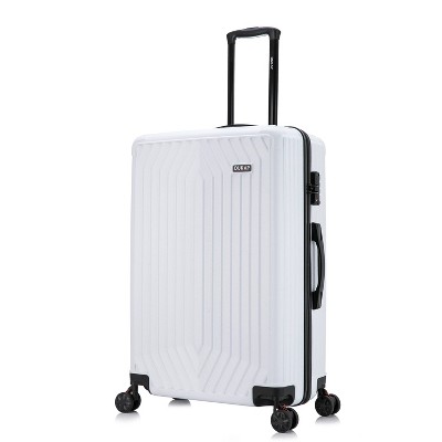 Dukap Stratos Lightweight Hardside Large Checked Spinner Suitcase ...