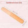 Unique Bargains Lightweight Plastic Travel Toothbrush Case 7.48"x1.06" 2 Pcs - 4 of 4