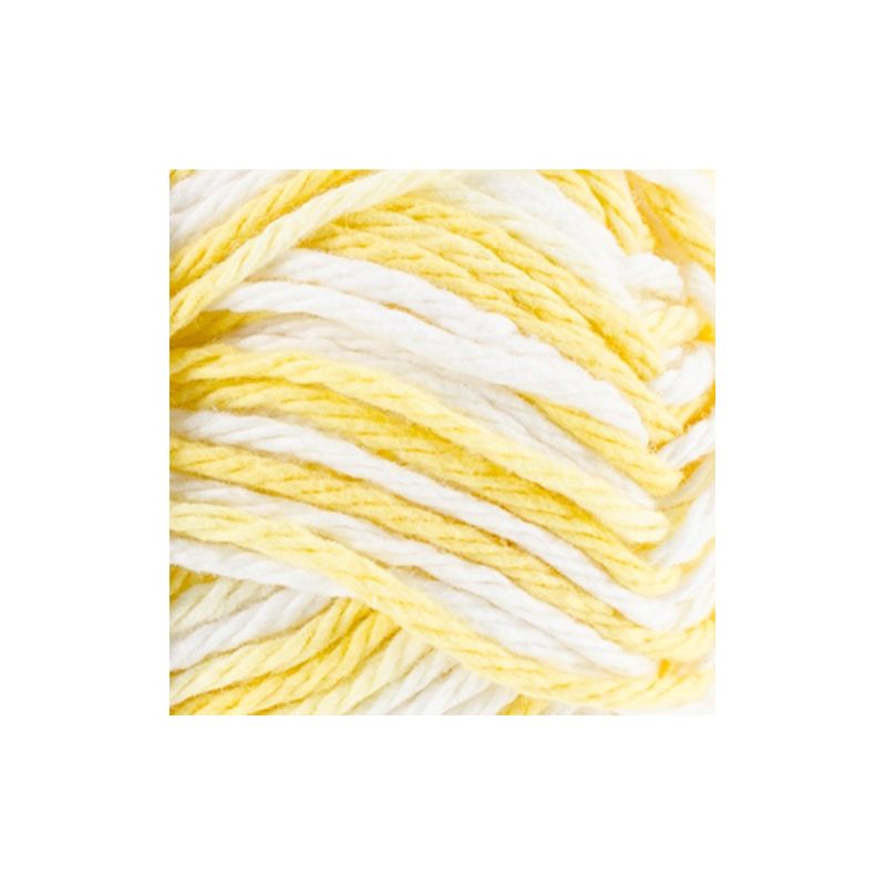 (Pack of 3) Bernat Handicrafter Cotton Yarn - Ombres-Lemon Swirl, 2 of 3
