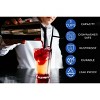 Touch of Mixology Stainless Steel 25OZ (750ML) Cocktail Shaker with Built-In Strainer - 3 of 4