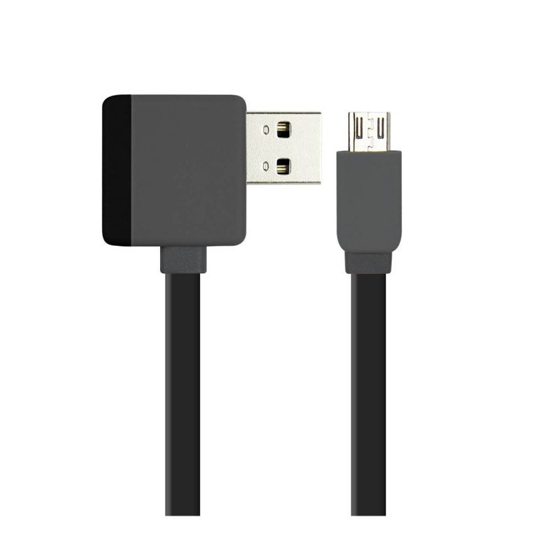 REIKO MICRO USB PIGGYBACK FLAT LIBERATOR USB CABLE 3.2FT, 1 of 5