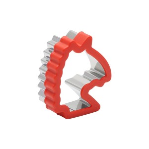 Unique Bargains Biscuit Cutter Large Unicorn-Shaped Sandwich Cutter Hand Wash Stainless Steel Plastic 3.5"x3.9"1.6" 1Pcs - 1 of 4