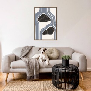 Amanti Art Waterfall Abstract III by Becky Thorns Framed  Wall Art Print - 1 of 4