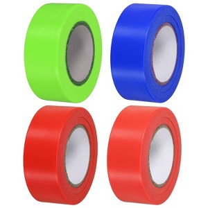 Unique Bargains Non-Adhesive Durable Marking Flagging Tapes for Trail Outdoor - 1 of 4