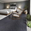 DSVIMOY 12" Patio Deck Tiles, 44pcs DIY Module Interlocking Decking Tiles, Floor Tile for Porch Poolside, Balcony, Grey, 12"*12"*0.8" - 4 of 4