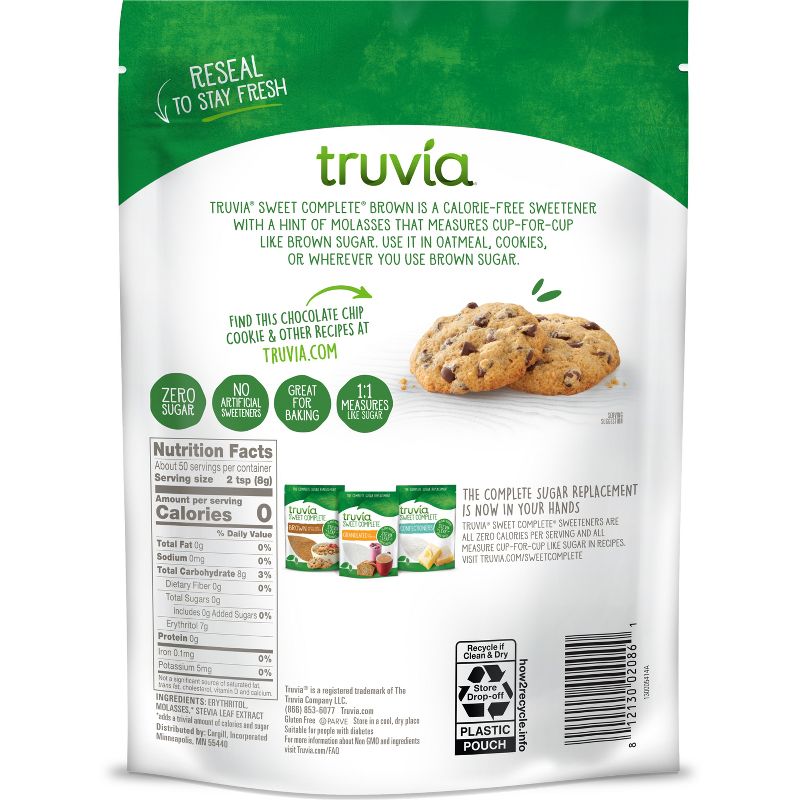 Truvia Sweet Complete Brown Sweetener with the Stevia Leaf - 14oz, 3 of 12