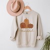 Simply Sage Market Women's Boho Thankful Pumpkins Gildan Sweatshirt - 2 of 2