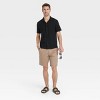 Men's Short Sleeve V-Neck Button-Down Shirt - Goodfellow & Co™ - 3 of 3