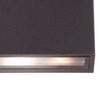 Possini Euro Design Modern Wall Light Sconces Set of 2 Black Metal Hardwired 5 1/2" LED Fixture Up-Down for Bedroom Bathroom Home - 2 of 4