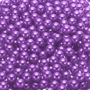 Unique Bargains No Hole ABS Round Faux Pearl for Vase Fillers DIY Home Decoration 500 Pcs - 1 of 4