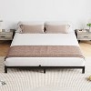 Heavy Duty Metal Platform Bed Frame - Noise Free Steel Slat Support, No Box Spring Needed, Easy Tool-Free Assembly - 3 of 4