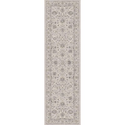 Ancient Garden 57126 Cream 2.2X7.7 Runner