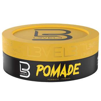 L3VEL3 Pomade - Delivers Brilliant Shine to Hair - Infused with Keratin - Promotes Healthy Hair - Flake Free Formula - Dries Light and Clean - 5.07 oz