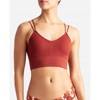 Women's 3-pack Seamless Rib Longline With Bungee Pullover Bralette - Danskin - 2 of 3