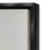 Stupell Industries Kids' Wall Art by Melissa Wang Giraffe Line Squiggle Doodle Black Framed Floater Canvas - 4 of 4