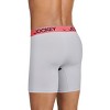 Jockey Men's Big Man Chafe Proof Pouch Microfiber 6" Boxer Brief - 2 Pack - 3 of 4