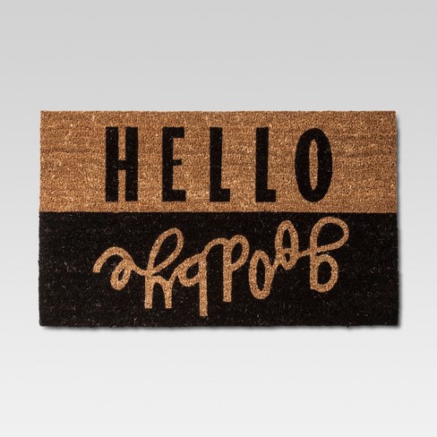 鍔 Huichelaar Het spijt me Hello Goodbye Doormat 18"x30" - Room Essentials™ : Target