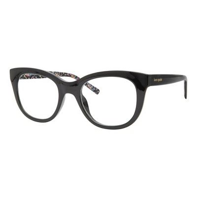 Kate Spade Ks Odessa/bb 807 Womens Oval Reading Glasses Black 50mm : Target