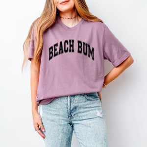 Simply Sage Market Varsity Beach Bum Short Sleeve Tee - 1 of 4