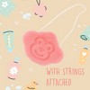 IMPRESA [9 Pack] Konjac Baby Bath Sponge Set for Sensitive Skin - for Bathing with String for Hanging & Extra Grip - 4 of 4