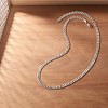 Ross-Simons Men's 5mm Sterling Silver Curb-Link Necklace - 2 of 4