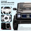 12V Kids Ride On Car, Licensed Mercedes-Benz EQG Electric Car Battery Powered w/Parent Remote Control - 3 of 4