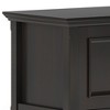 72" Solid Wood Low TV Media Stand with Handcrafted Finish, Cord Management, and Anti-Tip Kit Included for Living Room and Bedroom - 2 of 4