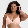 Women's Pointelle Triangle Bralette - Wild Fable™ - 4 of 4
