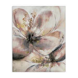 Stupell Industries Glam Pink Flower Petals Canvas Art, 24" x 30" - 1 of 4