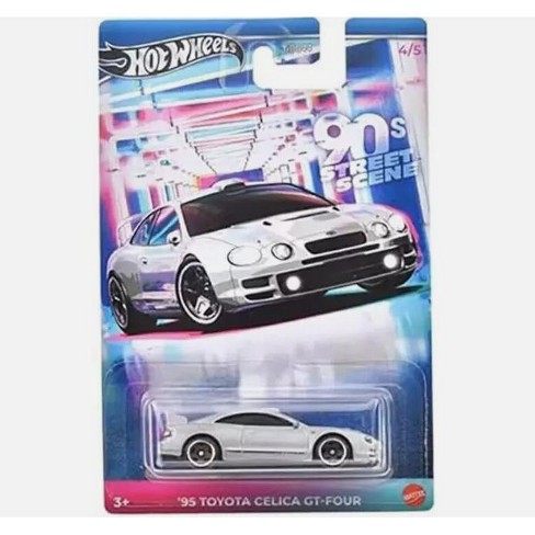 Hot Wheels 2024 90s Street Scene 4 5 Silver 95 Toyota Celica Gt four Target