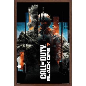 Trends International Call of Duty: Black Ops 7 (2025) - Split Reality Black Framed Wall Poster Prints - 1 of 4