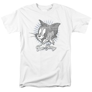 Tom And Jerry Classic Pals Adult T-Shirt - 1 of 4