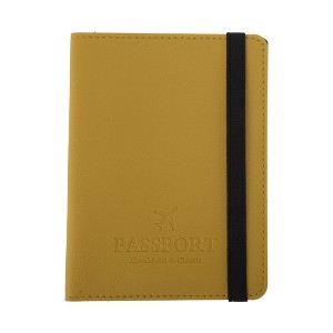 Unique Bargains Simple Elastic Strap Passport Holder 1 Pc - 1 of 4