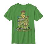 Boy's Teenage Mutant Ninja Turtles 6th Birthday Pizza Party T-Shirt