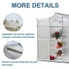 Kelly 6'x8' Garden Shed, Heavy Duty Walk-in Polycarbonate Greenhouse, Outdoor Furniture - The Pop Home - 4 of 4