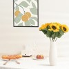 REGALWOVEN Artificial Sunflower Long Stem Home Wedding Decor Artificial Flowers 18.9" - 2 of 4