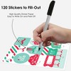 Big Dot of Happiness Elf Squad - Assorted Kids Elf Christmas and Birthday Party Gift Tag Labels - To and From Stickers - 12 Sheets - 120 Stickers - 3 of 4