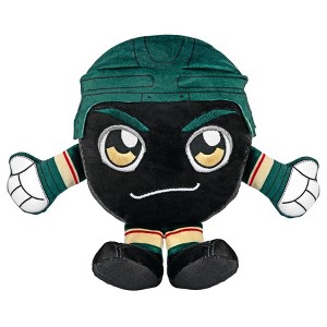 Bleacher Creatures Minnesota Wild Hockey Puck 8" Kuricha Sitting Plush - 1 of 4