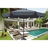 CAVINAS 10 FT Round Commercial-Grade Patio Umbrella, Waterproof Beach Umbrellas for Sand for Swimming Pools, Patios (Base Sold Separately) - 2 of 4