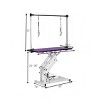 42" Heavy Duty Pet Grooming Table with Adjustable Arm and Noose,Dog Drying and Trimming Table for Large and Medium Pets–LAOTIES - 2 of 4