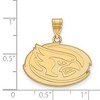 Black Bow Jewelry 14k Yellow Gold Iowa State Cyclones NCAA Medium Pendant - 2 of 3